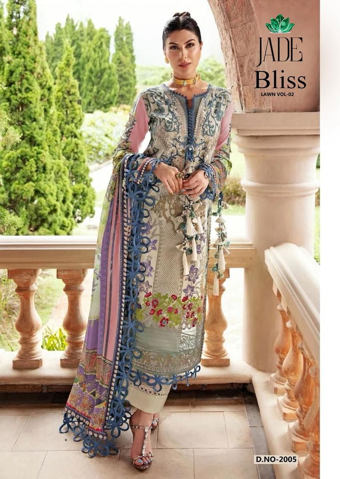 Bliss Vol 2 By Jade Karachi Cotton Dress Material Wholesale market In Surat With Price